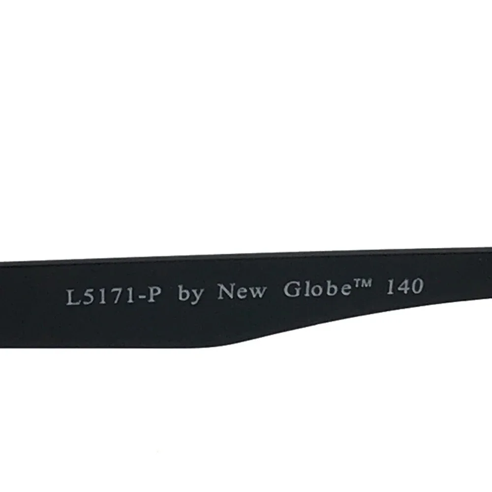 New Globe Eyeglasses Frames L5171-P BLACK Rectangle Full Rim 51-17-140